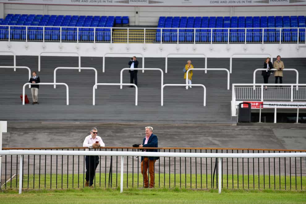 Spectators are allowed back on racecourses from Wednesday, including at Kempton