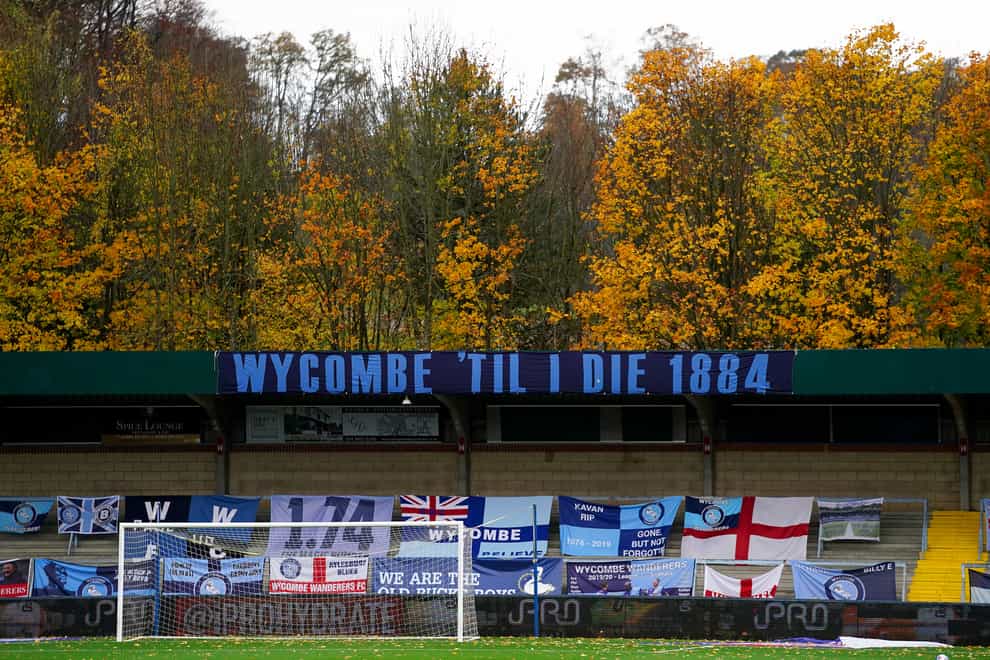 <p>Wycombe will be one of the first venues to welcome &nbsp;fans back</p>