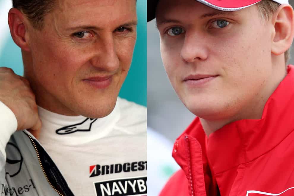 <p>Mick Schumacher is following in dad Michael’s footsteps in Formula 1</p>