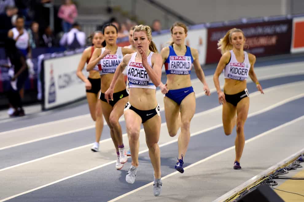 <p>British athletes will return to the track in Glasgow in 2021</p>