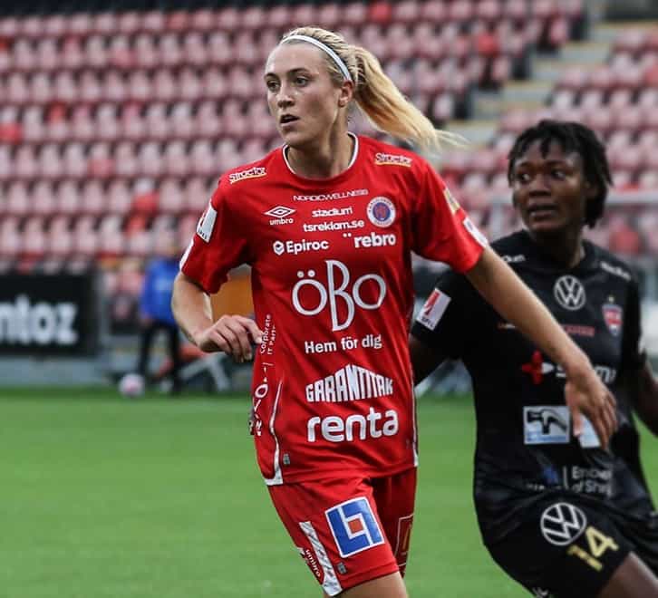 <p>Freja Olofsson will head to the US for the 2021 NWSL season</p>