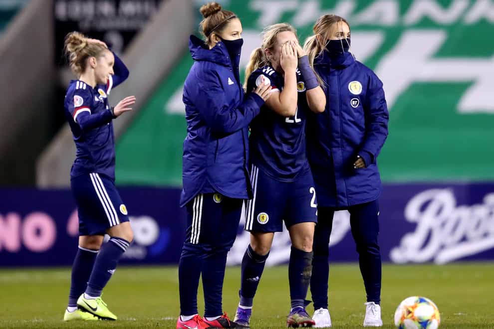 Scotland’s hopes of qualifying for Euro 2022 came to a crushing end on Tuesday night