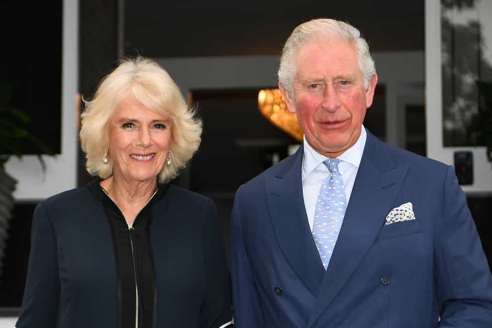 The Prince of Wales and Duchess of Cornwall have visited the National Gallery for their first official public engagement since the second lockdown in England ended. Victoria Jones/PA Wire