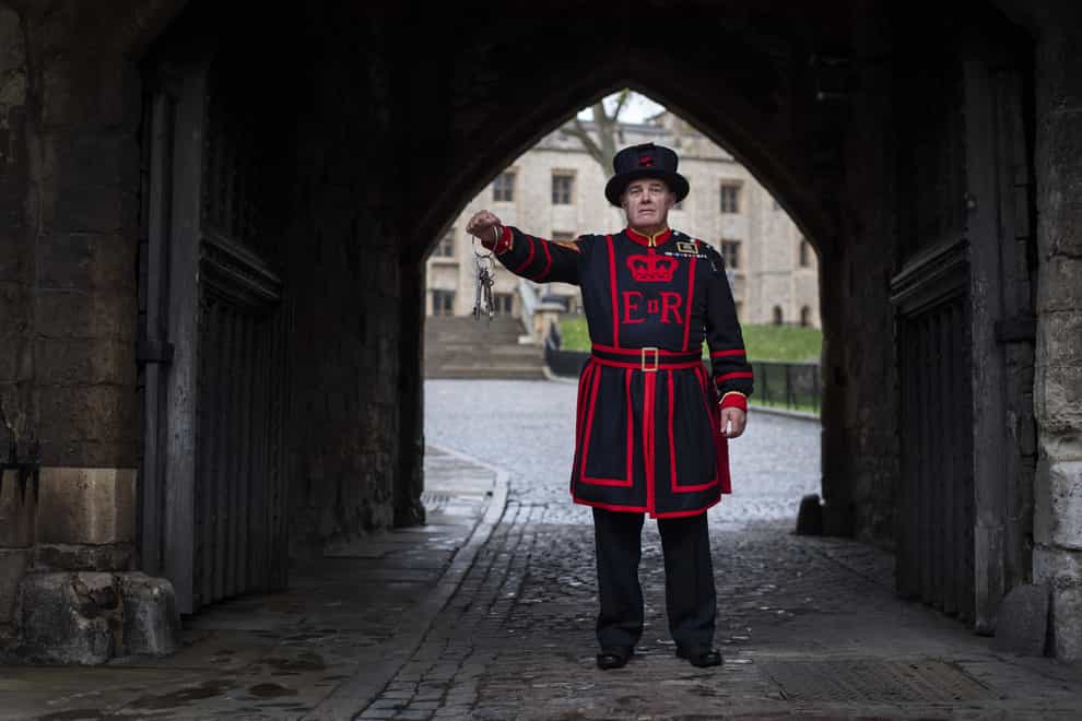 Beefeater Serjeant Rob Fuller