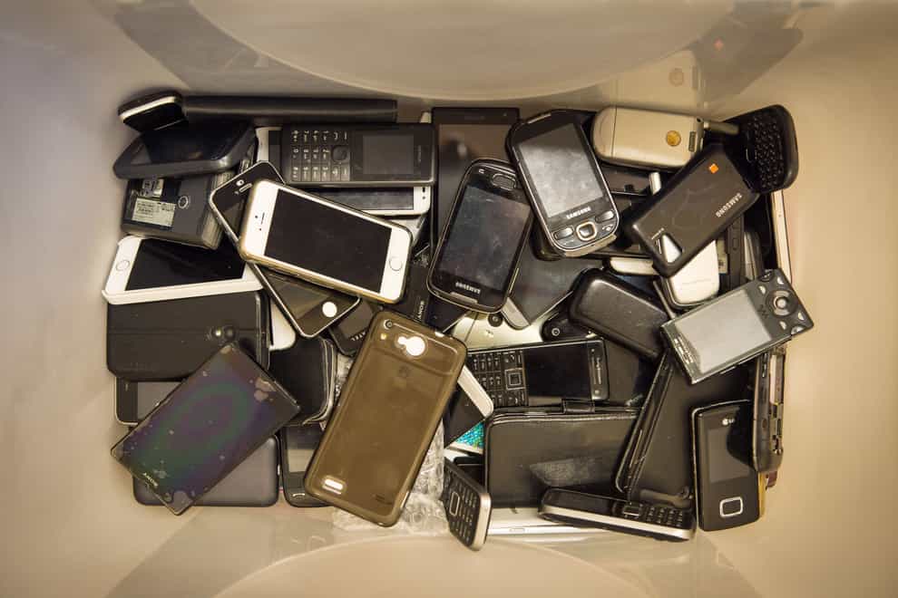Old phones