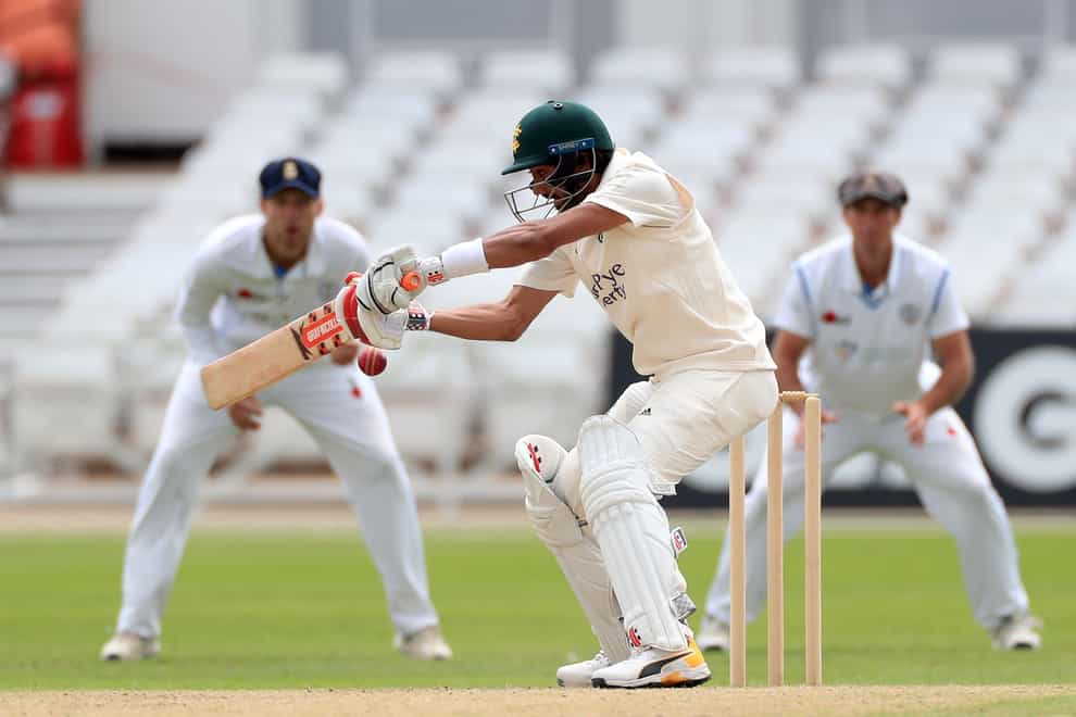 Haseeb Hameed has signed a new two-year deal with Nottinghamshire