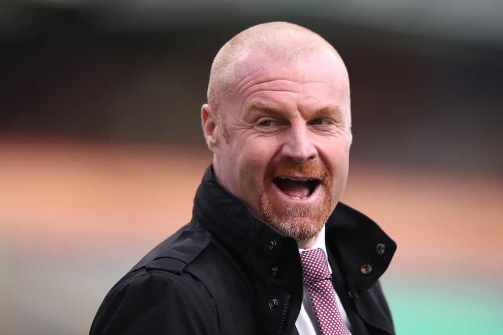 Sean Dyche's Burnley have won just one of their nine Premier League fixtures this season (Alex Pantling/PA)