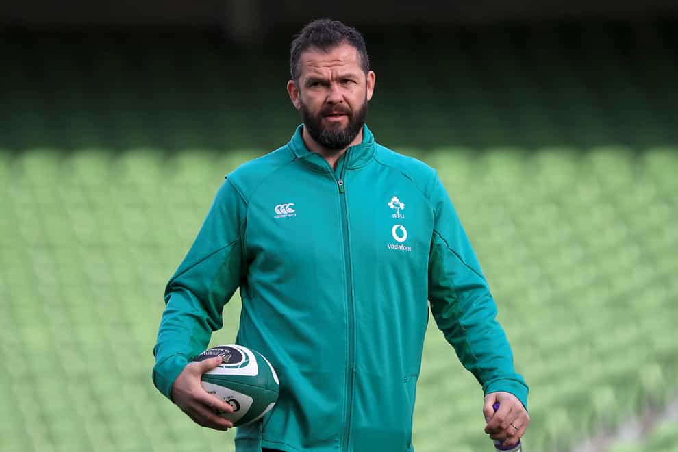 Ireland head coach Andy Farrell wants his team to end 2020 in positive fashion