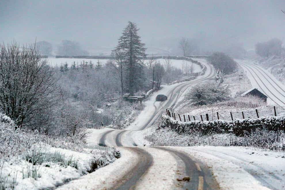 The UK is expecting more wintry weather ahead of the first weekend of December