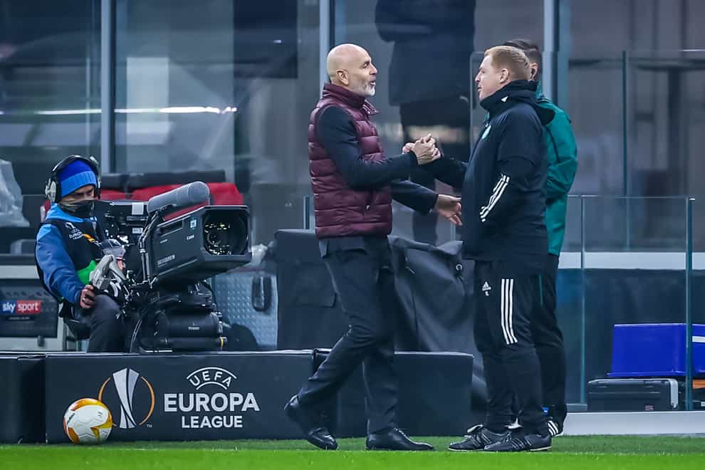 Celtic manager Neil Lennon taking positives from AC Milan defeat