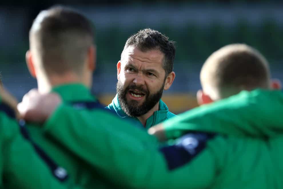 Andy Farrell expected a bumpy ride as Ireland head coach