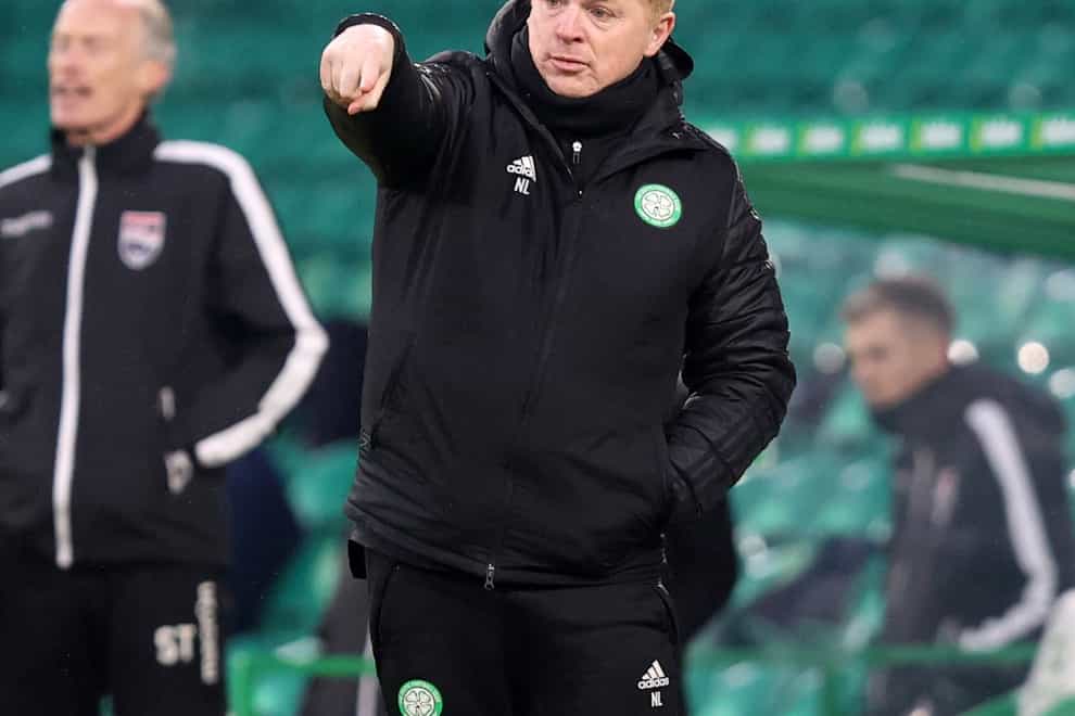 Celtic manager Neil Lennon prreparing for St Johnstone on Sunday