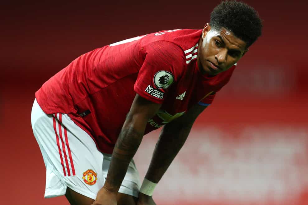 Marcus Rashford is a doubt for the trip to West Ham