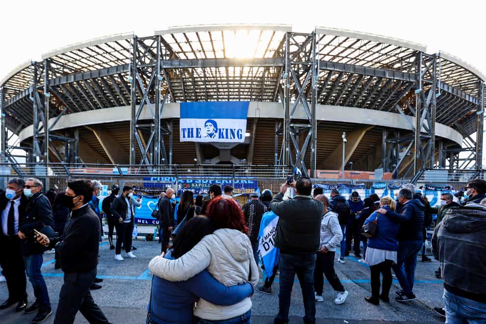 Napoli's San Paolo Stadium has been renamed after Diego Maradona