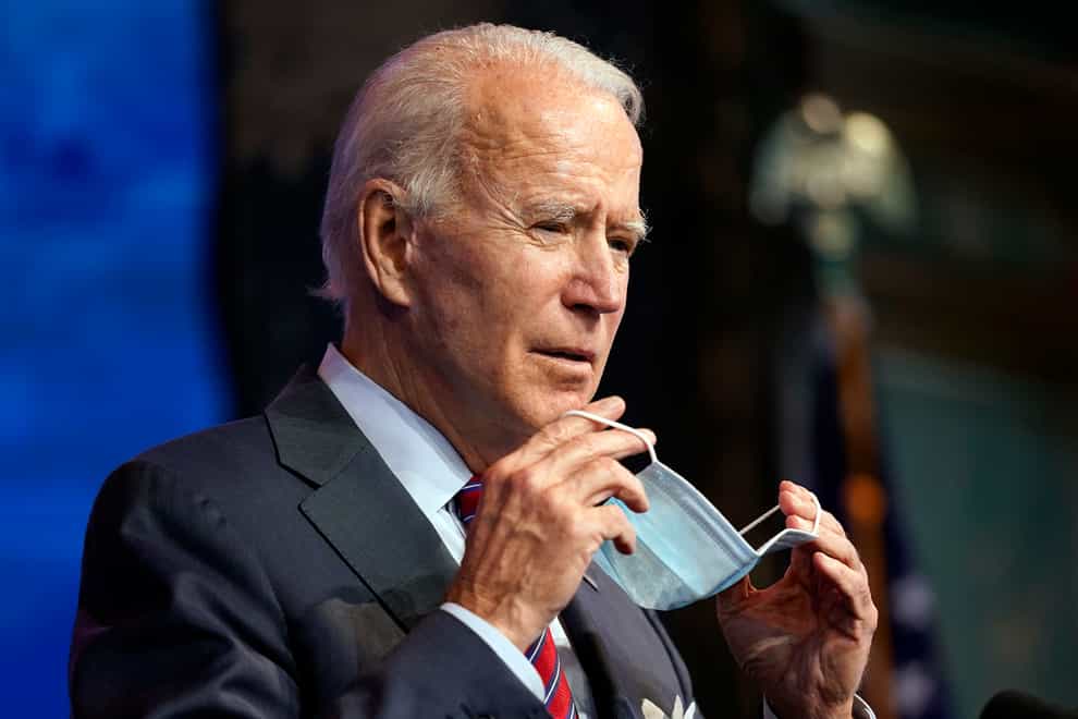President-elect Joe Biden passed the 270 threshold