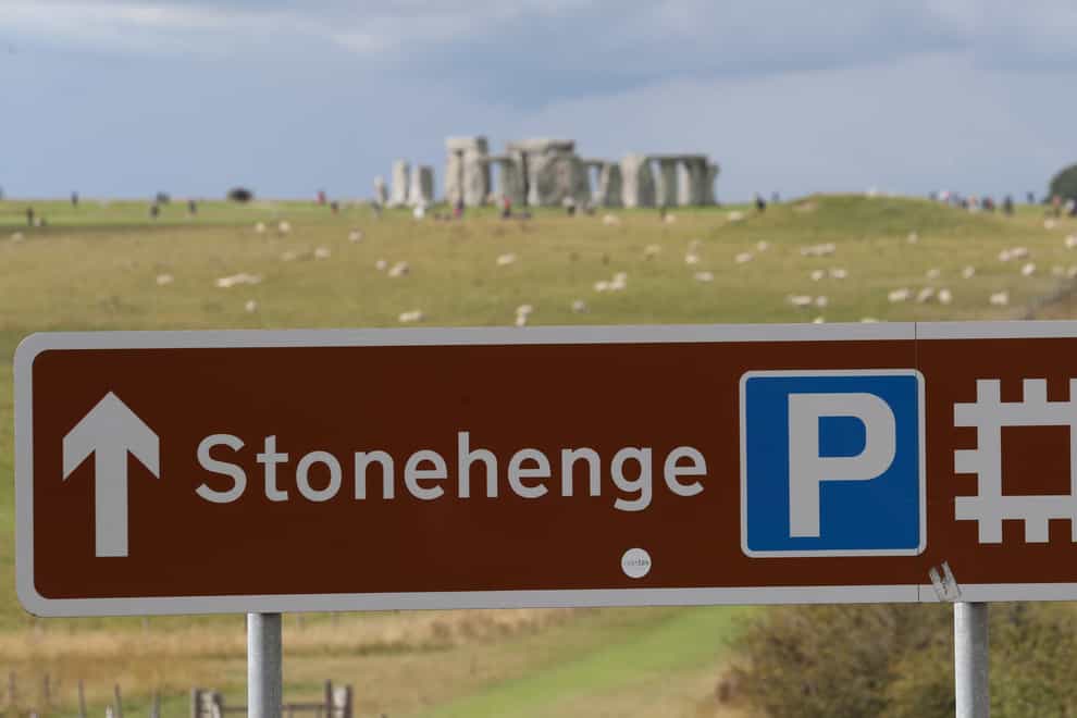 Stonehenge sign