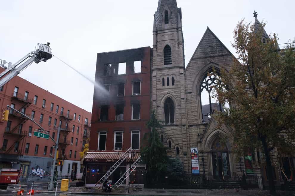 Historic Church Fire