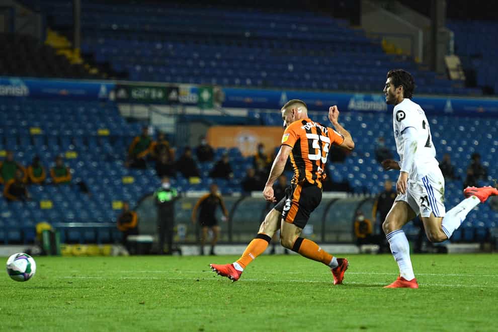 Greg Docherty secured a point for Hull