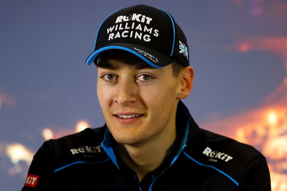 George Russell has qualified in second spot for Sunday’s Sakhir Grand Prix