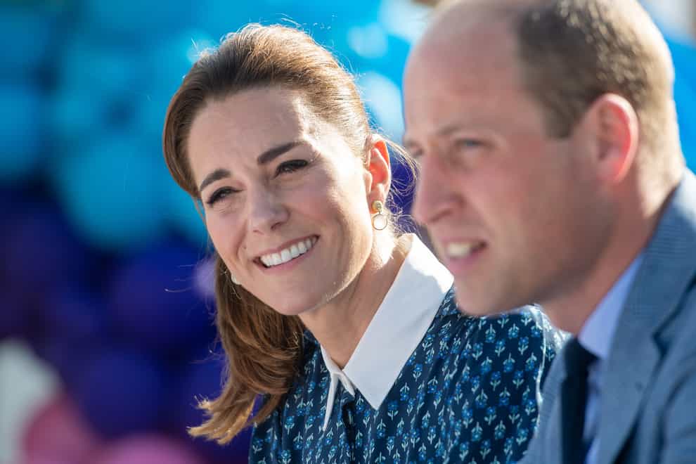 The Duke and Duchess of Cambridge are to travel by Royal Train thanking communities for their efforts during the pandemic. Joe Giddens/PA Wire