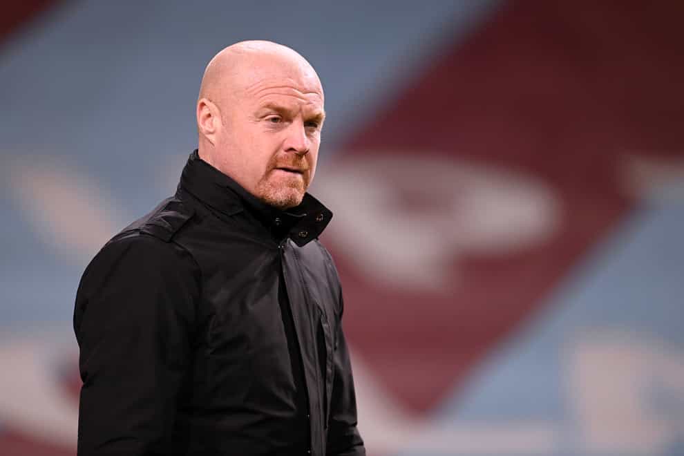 Sean Dyche is heartened by Burnley's recent performances (Michael Regan/PA)
