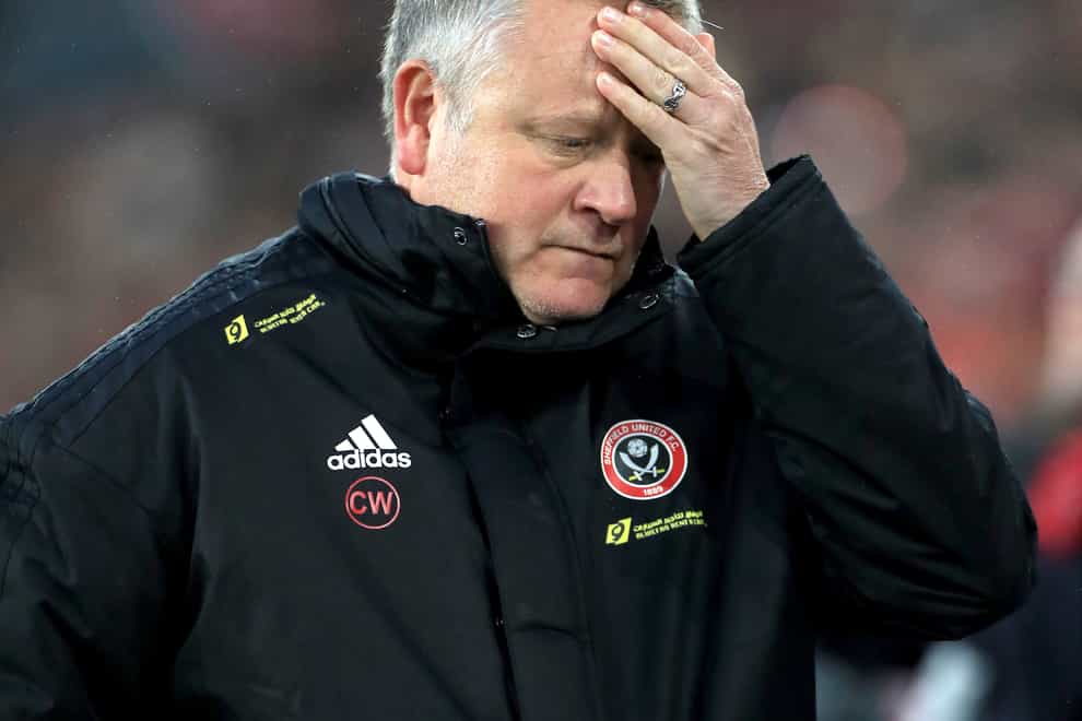 Chris Wilder's team have lost 10 of their 11 Premier League matches this season - eight of them by a single-goal margin.