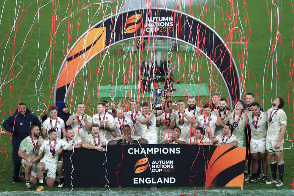 England won the inaugural Autumn Nations Cup