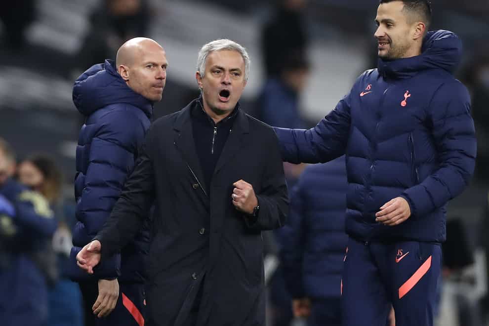 Jose Mourinho's men top the Premier League