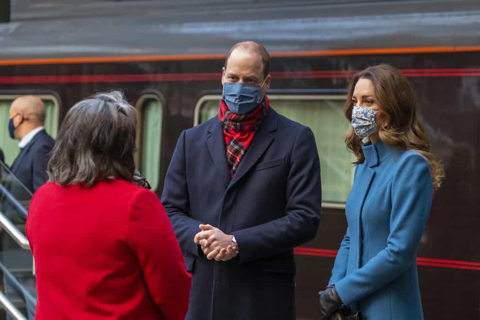 Duke and Duchess of Cambridge's royal train tour