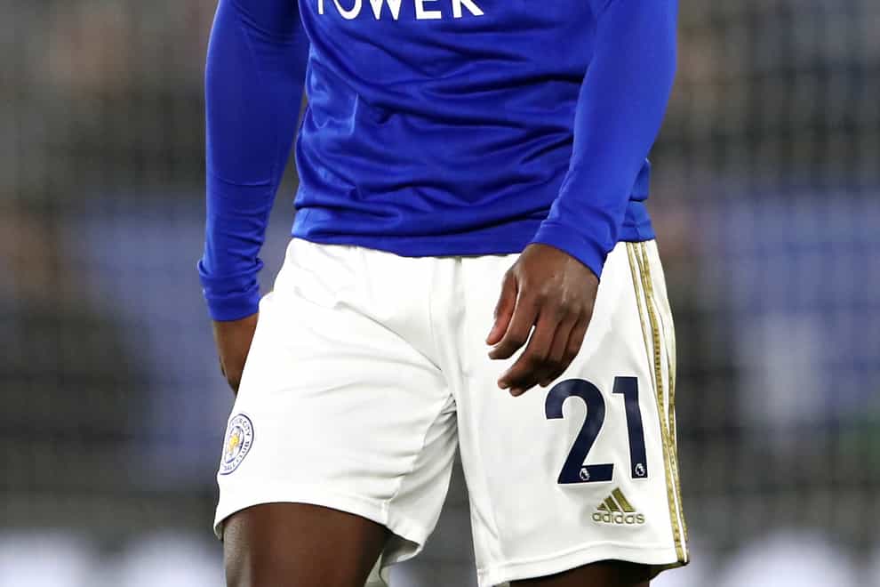 Leicester defender Ricardo Pereira will be out for another two weeks with the groin injury he sustained on his comeback appearance.