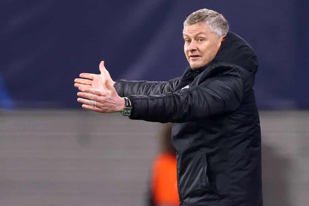 Ole Gunnar Solskjaer held his hands up for Manchester United's defeat