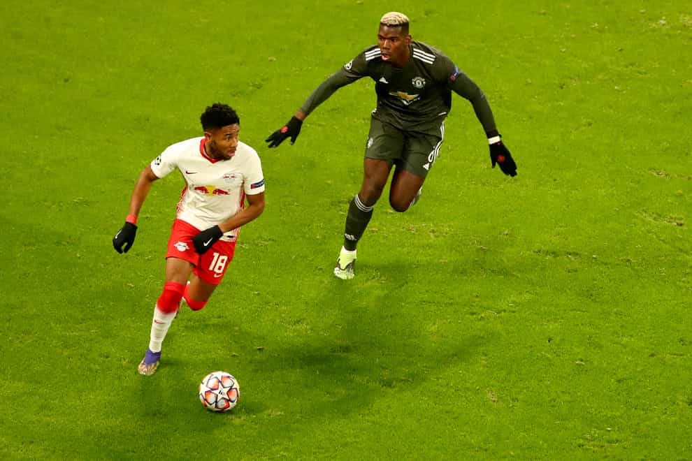 The build-up to Tuesday’s key Group H encounter in Germany was dominated by Paul Pogba's (right) future