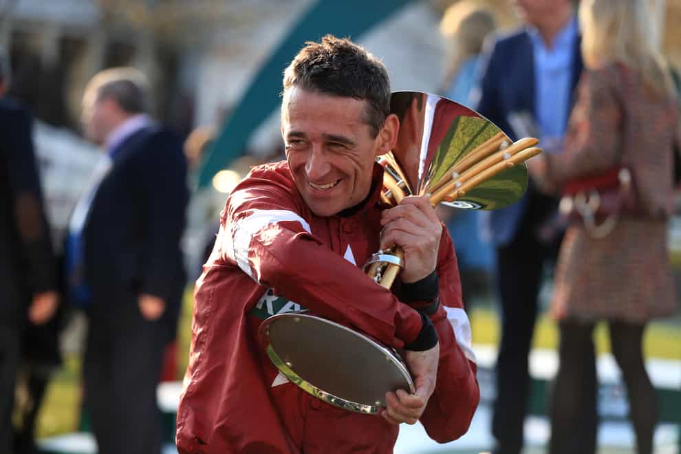 Davy Russell after winning the Grand National