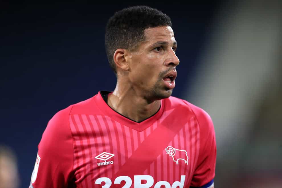 Curtis Davies came off with an ankle injury in Derby's 0-0 draw at Brentford