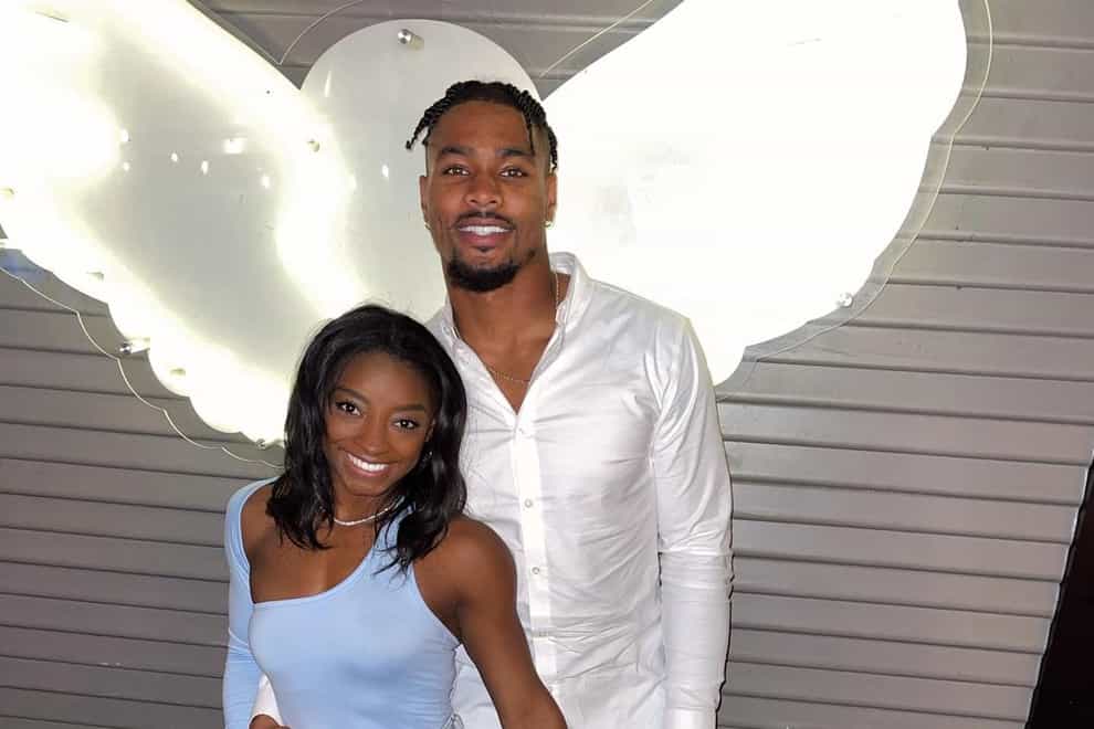 <p>Simone Biles and Jonathan Owens have been together since August</p>