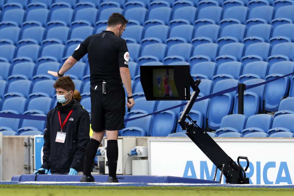 Brighton have been involved in several VAR controversies this season at the Amex Stadium