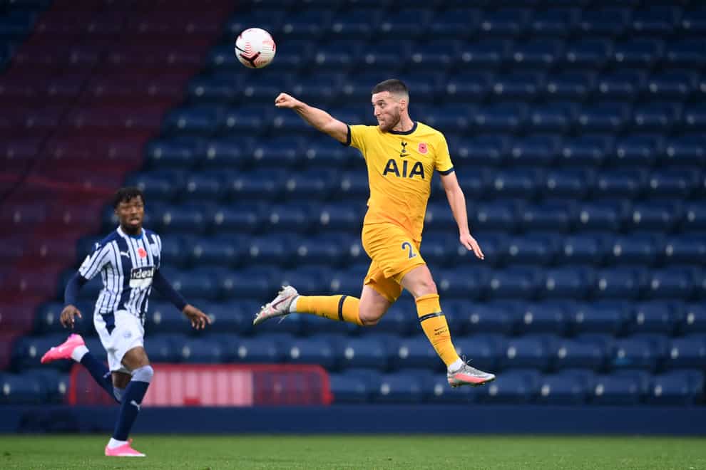 Matt Doherty is happy to fight for his place at Tottenham