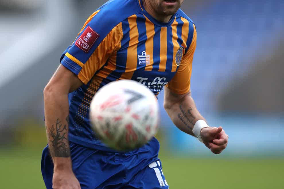 Charlie Daniels scored the only goal of the game for Shrewsbury