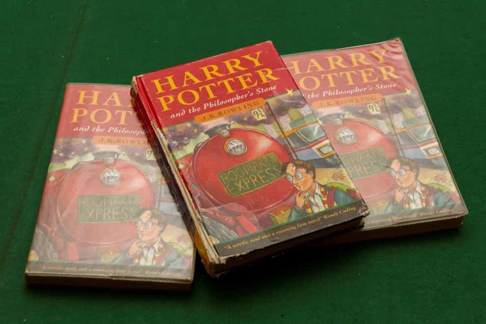 Rare Harry Potter books go up for sale