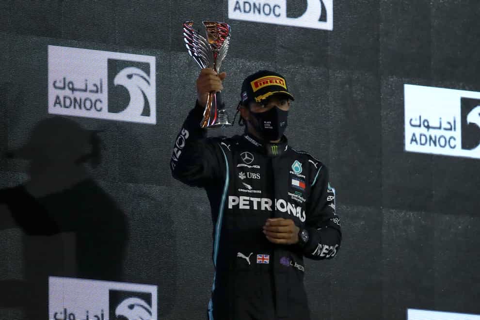 Lewis Hamilton returned to action on Sunday