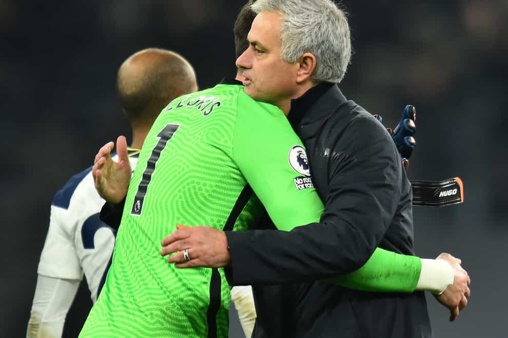 Jose Mourinho spoke highly of Hugo Lloris after Tottenham's draw
