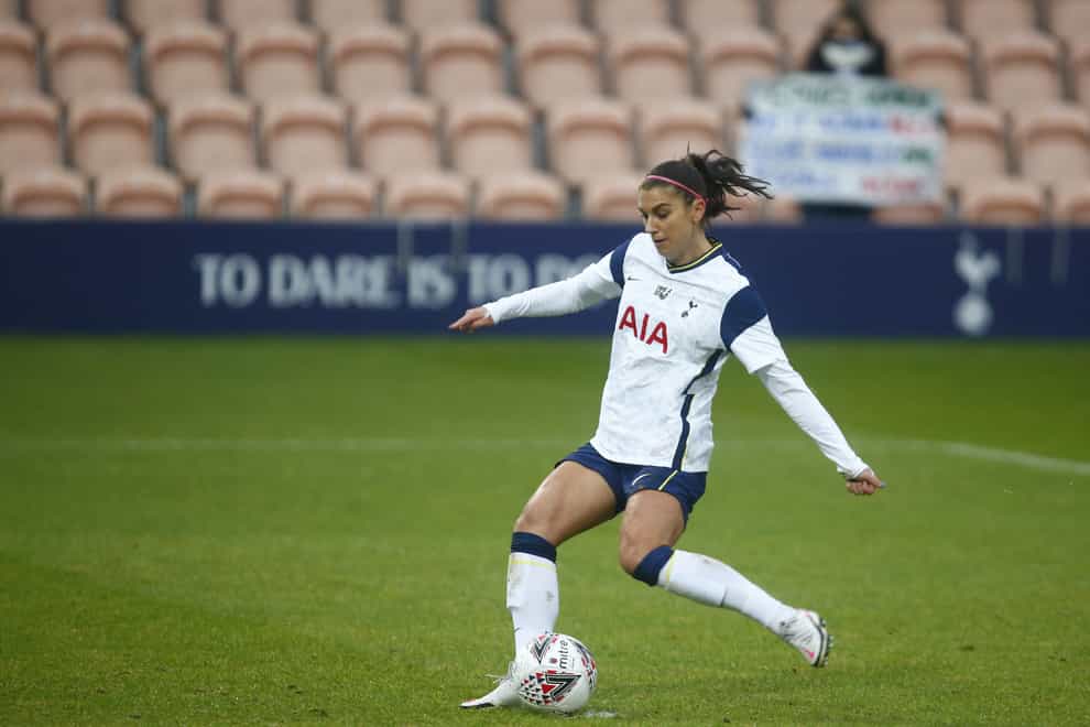 <p>This weekend sees Morgan’s last game for Spurs on her current deal</p>