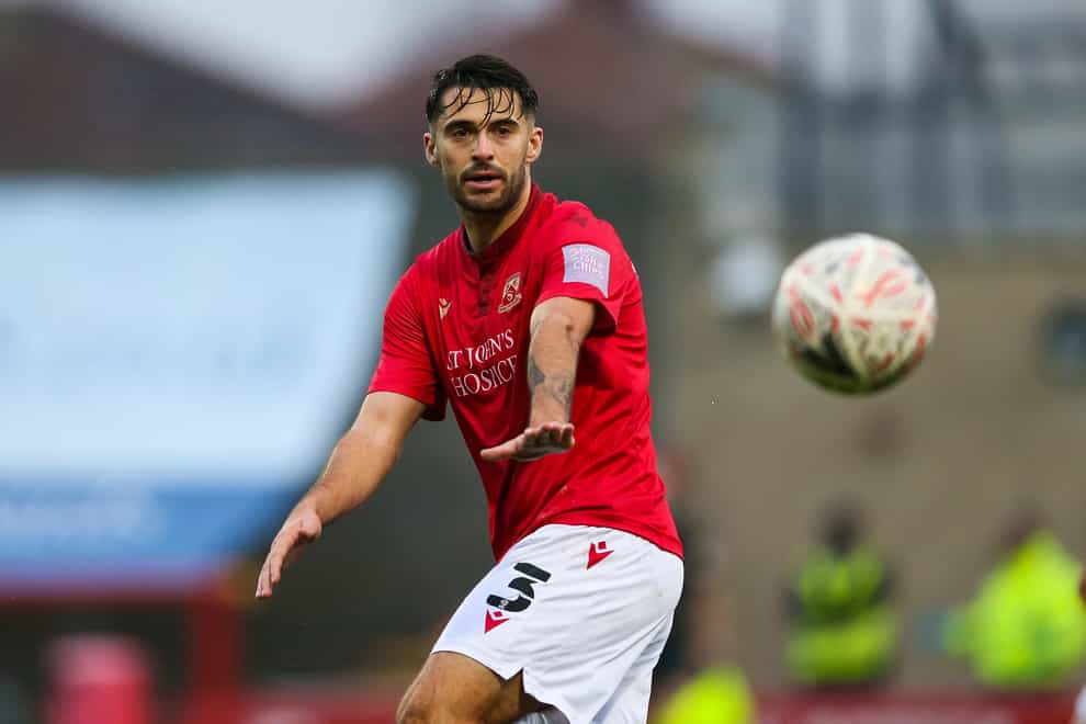 Stephen Hendrie is back for Morecambe after serving a one-match ban