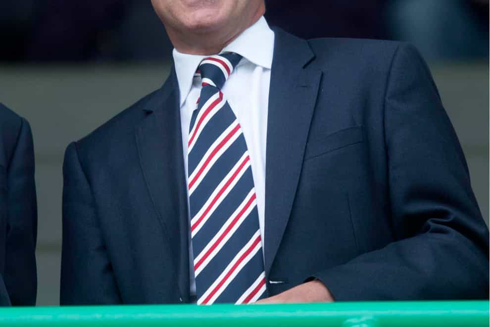Rangers managing director Stewart Robertson has hit out about the governance of Scottish football during the club's AGM.