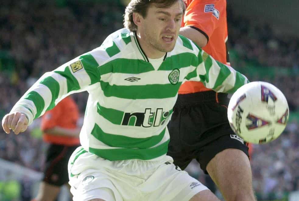 Former Celtic star Lubomir Moravcik (front) trusts Neil Lennon for the cup