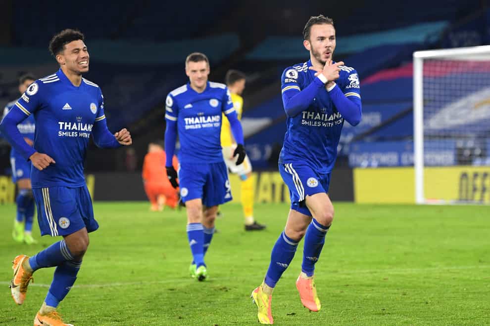 Leicester are third in the Premier League ahead of Wednesday's visit of Everton