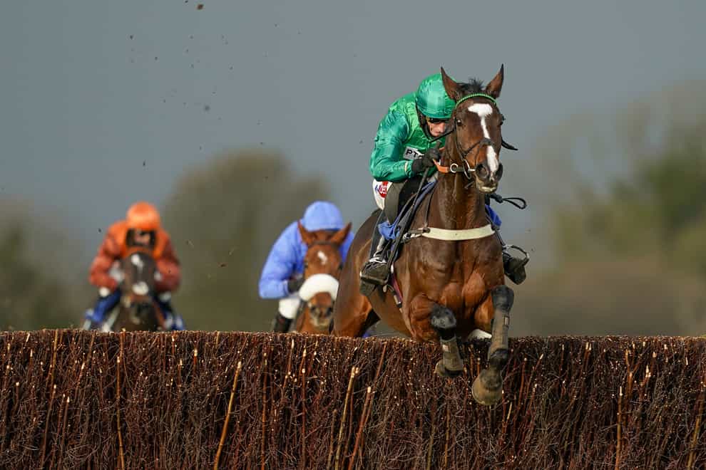 Messire Des Obeaux and Daryl Jacob were heart-warming winners of the Like Racing TV On Facebook Novices’ Limited Handicap Chase at Wincanton