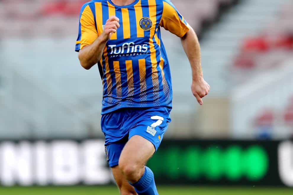 Shaun Whalley scored the only goal of the game for Shrewsbury at Lincoln