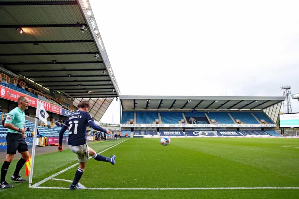 Millwall's Connor Mahoney has missed the last two months with a quad injury