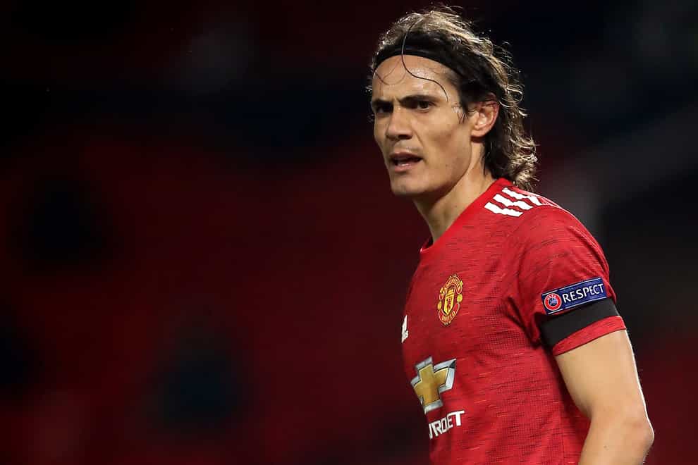 <p>Cavani has been reprimanded for a social media post at the end of last month</p>